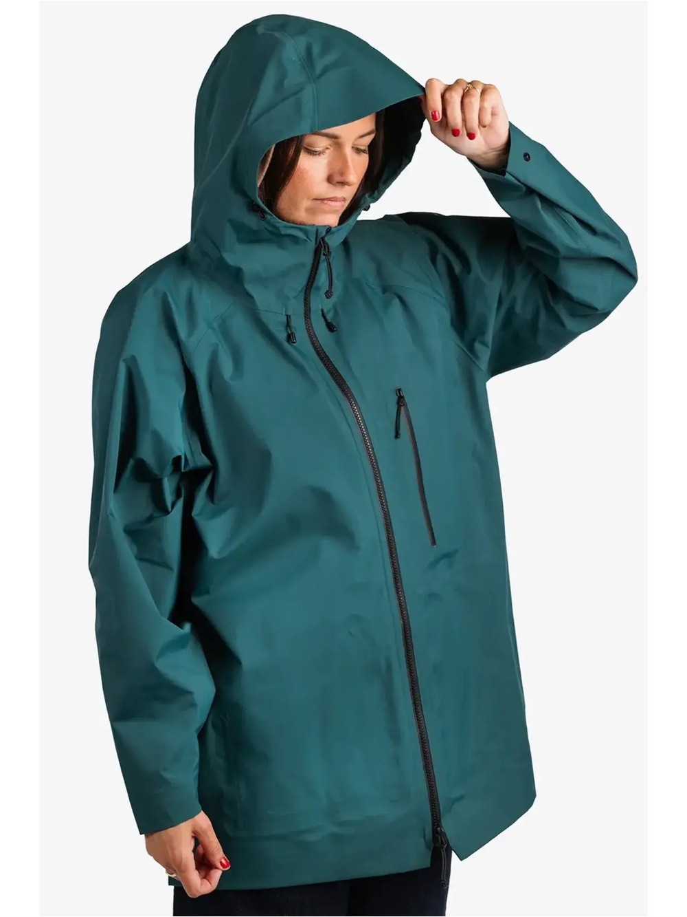San Poncho Raincoat (black)